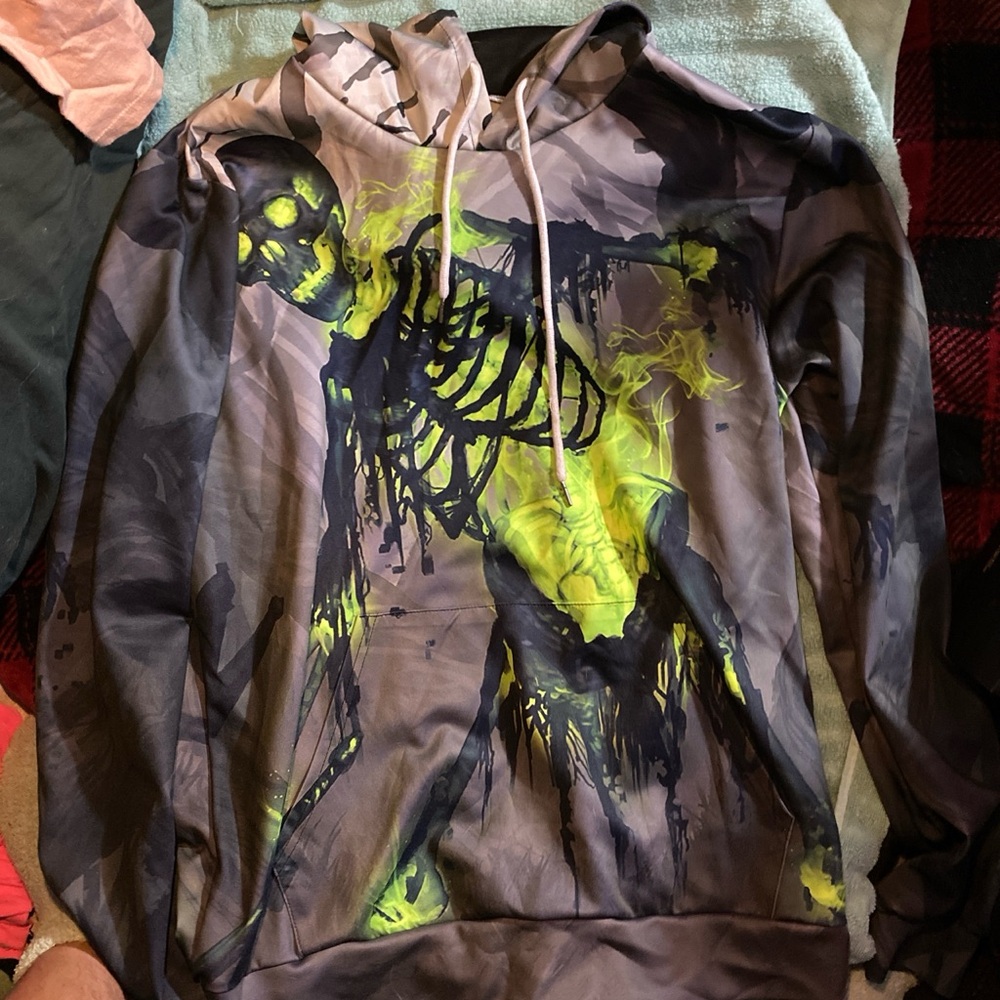 Graphic Skeleton Hoodie